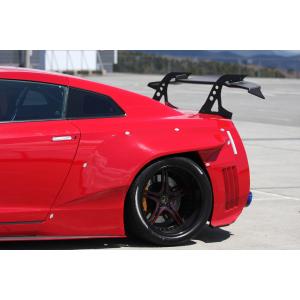 GT-R R35【スワンネック カーボン製リアウイング（High）W=1830 D=240 H=370】Abflug/アブフラッグ｜sftshopping