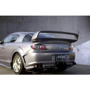 GTウイング 145cm/1450mm ABS製 未塗装 塗装用 ブラック 角度調整 RX-8