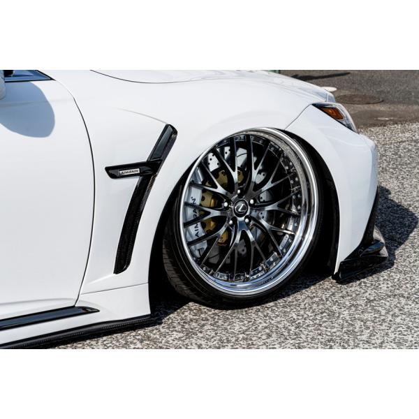 AIMGAIN/エイムゲイン（純VIPSPORT）【フロントダクトフェンダー】レクサス LS500 ...