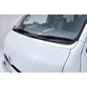 ガレージベリー Vary」200系ハイエース ワイド用ワイパーガード（塗装