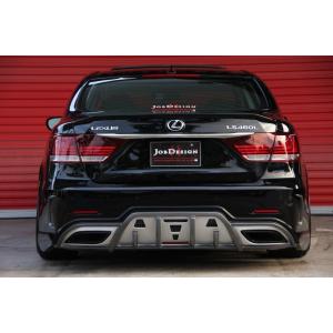 LS460 リアピース ストレート マフラー テールレス センスブランド