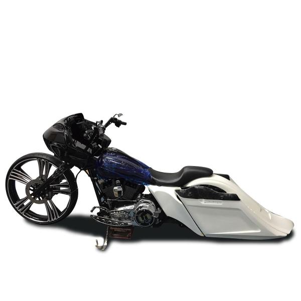 JOBDESIGN/ジョブデザイン（バガーカスタム）【5点キット パニアケース+バガーフェンダー+サ...