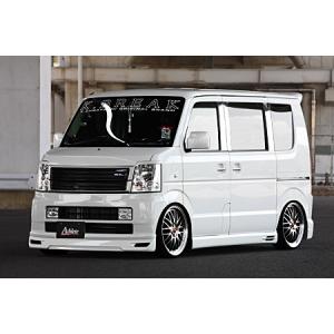 64エブリイ用　W-BLOOD製エアロ4点セットF.S.R.G K-BREAK 「ケイブレイク ATHLETE」エブリイ ワゴン（DA64W）四角フォグ