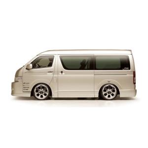 ハイエース　サイド LEGANCE/レガンス【サイドカバー】200系ハイエース1型〜7型 4ドア