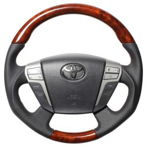 REAL/レアル ステアリング ウッド［プレミアムシリーズ］TOYOTA