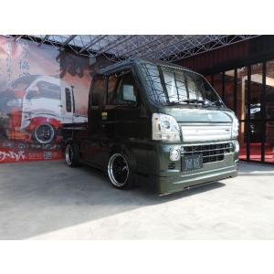 51 エブリィ キャリィ 純正エアロのアレ スーパーキャリィ DA16T エアロ3点セット 〔ダクトアルミラス仕様