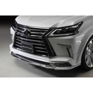 URJ201 レクサスLX フロントバンパースポイラー ブルー (27553) WALD（ヴァルド） 【M's】レクサス LX570 URJ201W（H27.9-）WALD