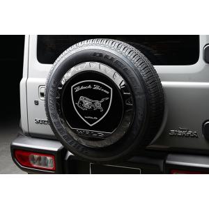JB64Wジムニースペアタイヤカバー塗装済み ニューズデザイン(NEW's
