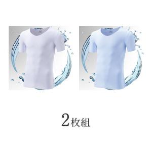 Tシャツ 冷感 メンズ 2枚セット 半袖Tシャ...の詳細画像2