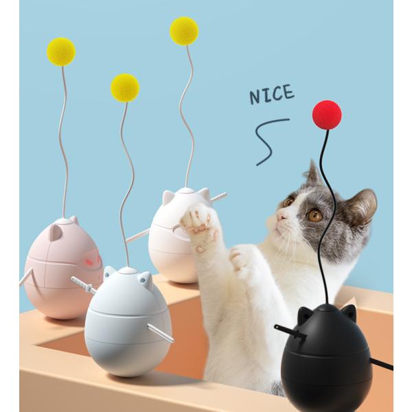 電動猫じゃらし バルーン pidan ピダン 猫 おもちゃ 電動 猫じゃらし ねこじゃらし ボール ...