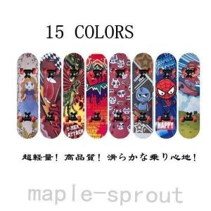 スケートボード スケボー ミニクルーザー LED内蔵 デッキ ウィール