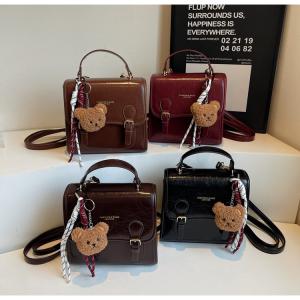 Maison de FLEUR / リセエンヌ達のサッチェルリュック 黒 I-24