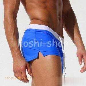 ショートボクサー メンズ水着 ビキニパンツ シ...の詳細画像2