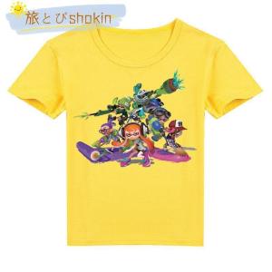 スプラトゥーン 子供服 半袖Tシャツ 女の子 ...の詳細画像3