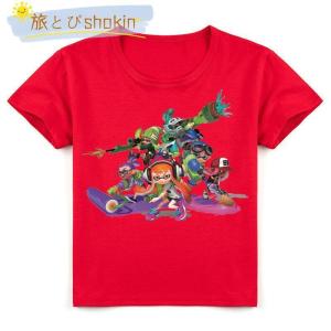 スプラトゥーン 子供服 半袖Tシャツ 女の子 ...の詳細画像4