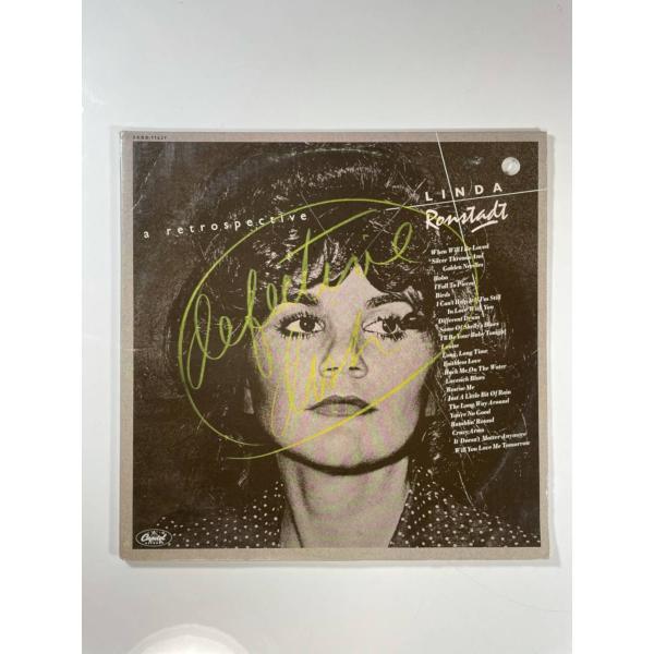 02745 【直輸入盤】 LINDA RONSTADT/A RETROSPECTIVE　※致命的な歪...