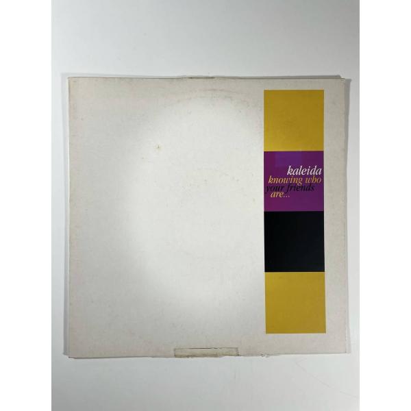 03453 【直輸入盤】★美盤 Kaleida/Knowing Who Your Friends A...