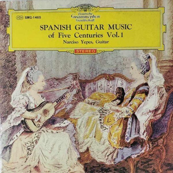 38316★良盤 Spanish Guitar Music Of Five Centuries Vo...