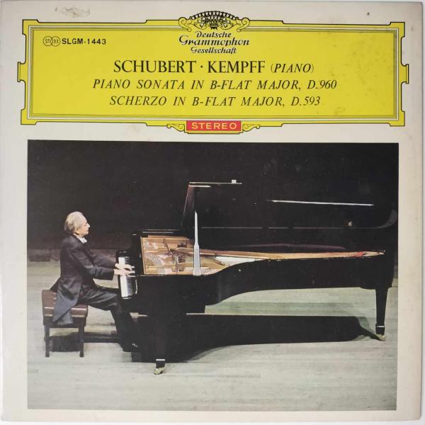 44383★美盤 Kempff / Piano Sonata in B-flat major, D....