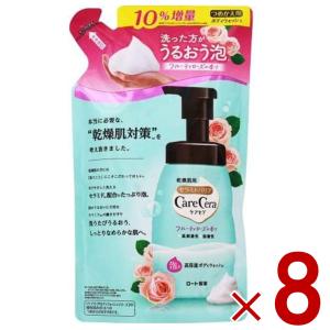 ケアセラ 泡の高保湿ボディウォッシュ 詰替 350mL(詰替) 12個 ケアセラ 泡の高保湿ボディウォッシュ つめかえ特大 | ロート製薬