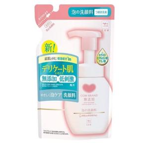 牛乳石鹸共進社 カウブランド 無添加 泡の洗顔料 つめかえ用 140ml 牛乳石鹸 詰め替え 詰替