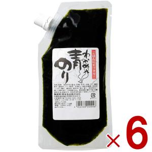 堂本食品 わかめ入り 青のり 青のりわかめ 250g 青のり 若布入り 佃煮 つくだ煮 堂本 カクイチ 青海苔 6個
