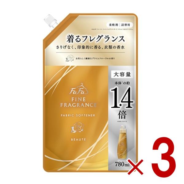 ファーファ ファインフレグランス ボーテ 詰替用 780ml 詰替 FaFa BEAUTE つめかえ...