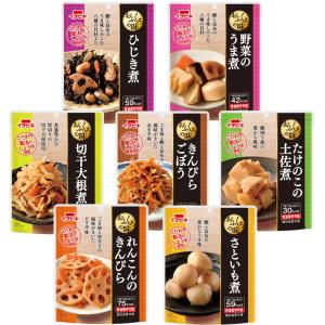 イチビキ おふくろの味 7種 アソート セット 常温保存 惣菜 おかず 野菜 根菜 煮物 和食 ご飯のお供 備蓄 各1個
