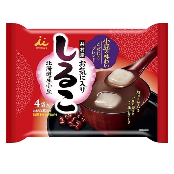 井村屋 お気に入りしるこ 136g お菓子 かし おやつ 和菓子 小豆 デザート おしるこ