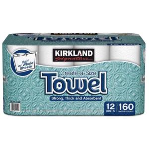 コストコ カークランド ペーパー タオル 160シート 12ロール