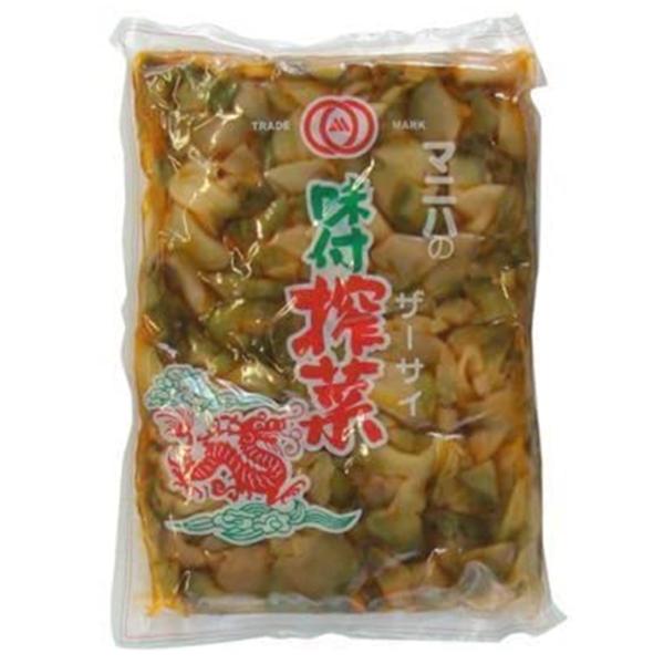 マニハ 味付け ザーサイ 1kg 搾菜 ざーさい マニハ食品 業務用 おつまみ 中華搾菜