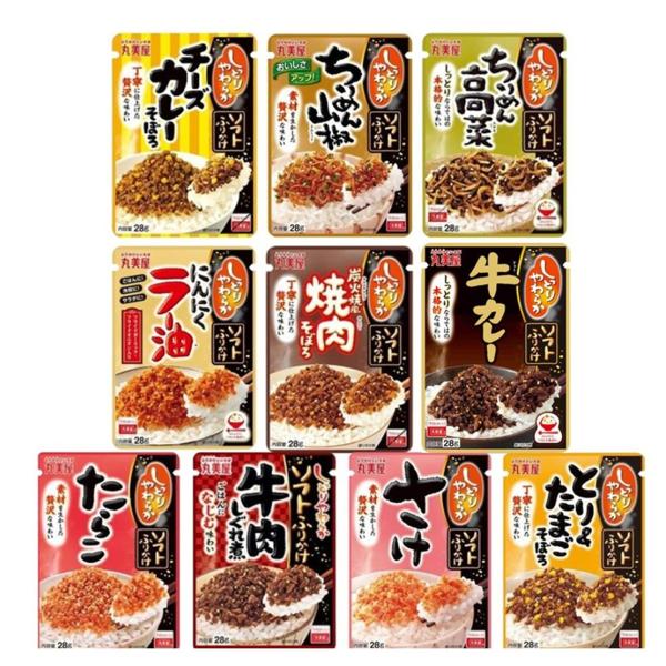 丸美屋 ふりかけ ソフトふりかけ 詰め合わせ 食べ比べ アソートセット まとめ買い ご飯のお供 仕送...