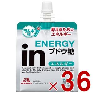 inゼリー エネルギー ブドウ糖180g×30個×4箱 森永製菓 inゼリー エネルギーブドウ糖 ( 180g*6個入 )/ : 爽快