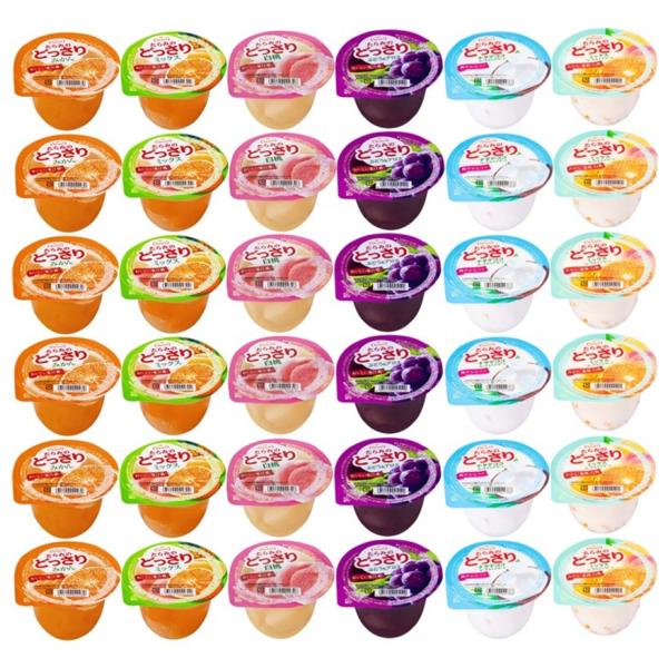 たらみ たらみのどっさり 230g 6種36個 (みかん,ミックス,白桃,ぶどう&amp;アロエ,ナタデココ...