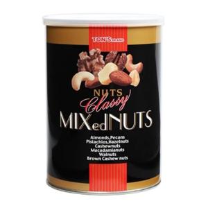 東洋ナッツ食品 トンTON'S クラッシー ミックスナッツ 缶 360g