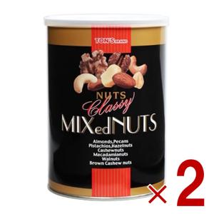 東洋ナッツ食品 トンTON'S クラッシー ミックスナッツ 缶 360g アーモンド カシュー クルミ マカデミア ヘーゼル ピカン 12個 東洋ナッツ食品 トンTON'S クラッシー ミックスナッツ 缶 360g