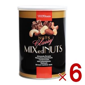 東洋ナッツ食品 トンTON'S クラッシー ミックスナッツ 缶 360g