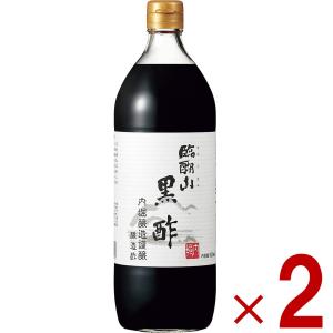 内堀醸造 りんこさん黒酢 臨醐山黒酢 900ml 2本 黒酢 米酢 酢 うちぼり 内堀 無添加｜SG Line ヤフー店