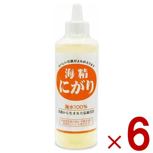 海の精 海精にがり 200ml ボトルタイプ にがり 苦汁 国産 6個