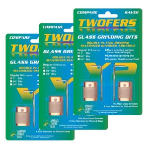 @5,500- ｘ3組 安楽1” G100 ステンドグラス用ダイヤ刃 2個組x3組（1”ダイヤ刃が計6個）