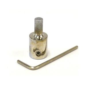 25X-14：MGB14  シルバービット ダイヤ刃 SB-1/4　ステンドグラス用　Diamond Grinder Bit Chromeplated 1/4　応援価格