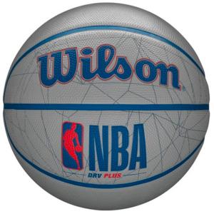 即納対応　Wilson/ウイルソン バスケットボール 7号球 NBA ドライブプラス  ラバー WTB920XB　ウェブ柄グレイ｜sgs