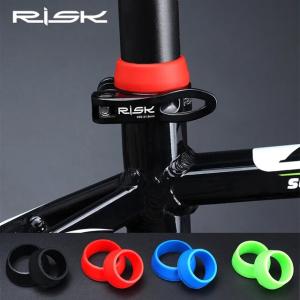 自転車のシートポスト保護用のシリコンリングガスケ...の商品画像