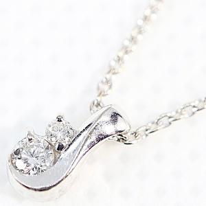 K18WG ネックレス レディース ダイヤ 0.06Ct スタージュエリー 中古｜sh-jewelry-watanabe