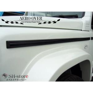 AERO OVER G62L｜JC74W ジムニーノマド 5ドア車用 サイドモール