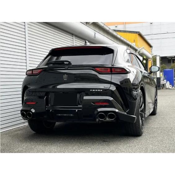 P639eクラウンスポーツAZSH36/37 リアディフューザー未塗装+マフラーカッターセット(エア...