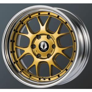 エイムゲイン(AIMGAIN) G2M ゴールド 19インチ 【厳選輸入225/40R19