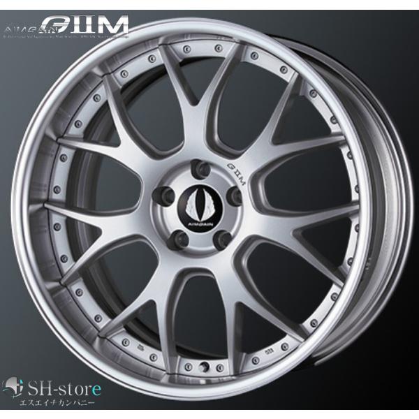 タイヤホイールセットAIMGAIN-GIIM(エイムゲイン2P)G2M 20インチ【厳選輸入245/...