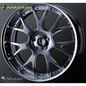 レクサスLS500/LC500タイヤホイールセットAIMGAIN(エイムゲイン)GIIM-FORGED 22インチ【厳選国産255/35R22&285/30R22】G2Mフォージド