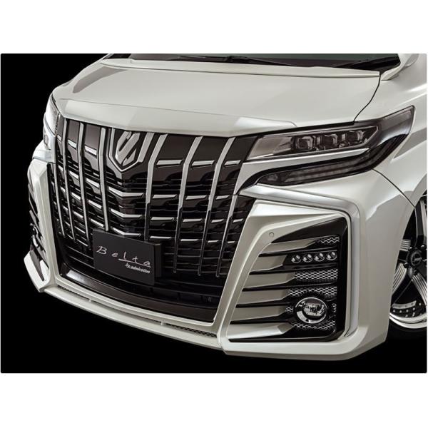 アドミレイション（admiration） ベルタフロントバンパースポイラー未塗装 30系アルファード...